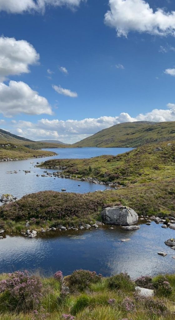 Lochans at Merrick-Kells in the Core Area of the Biosphere.