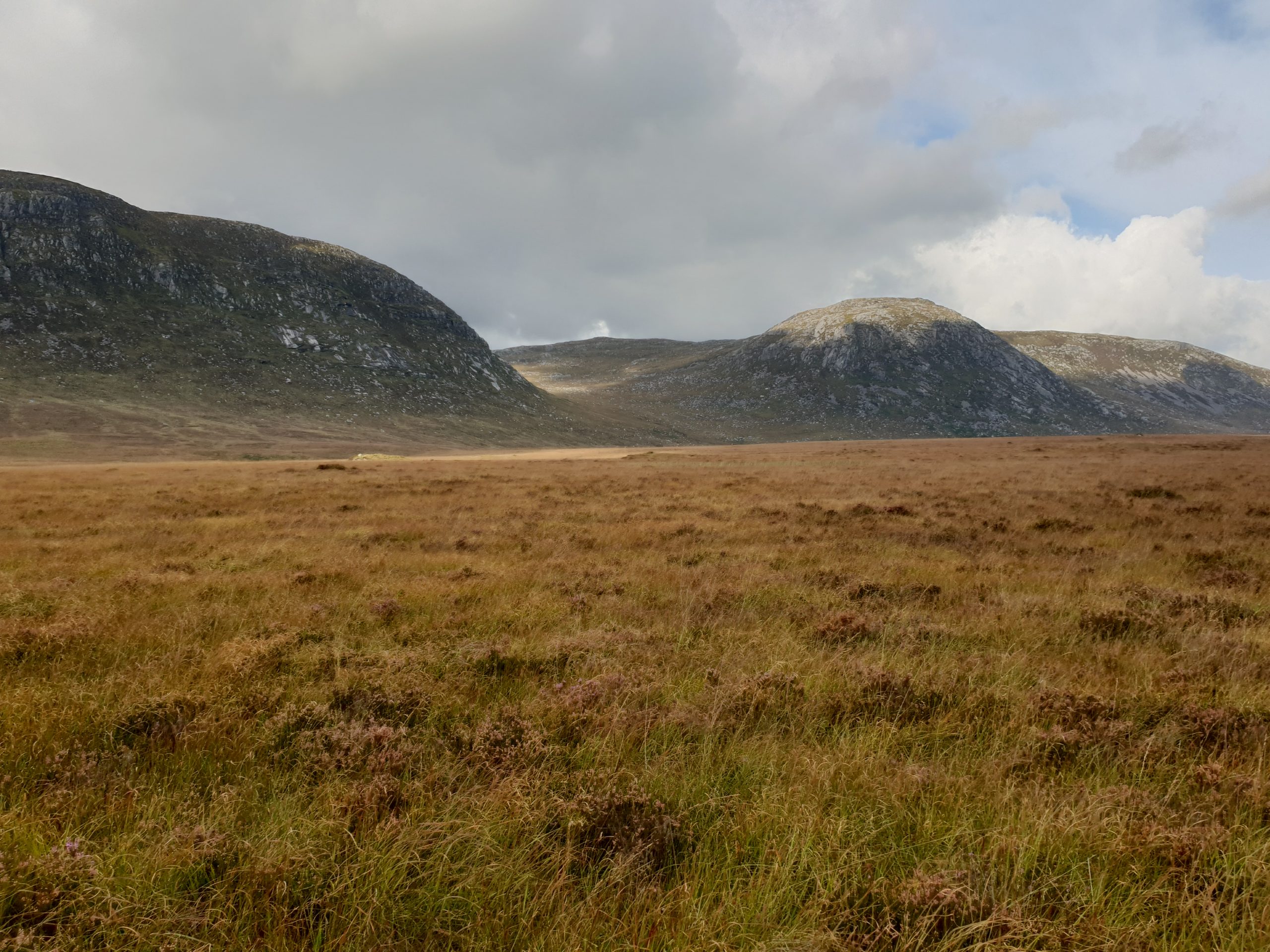 View across Silver Flowe